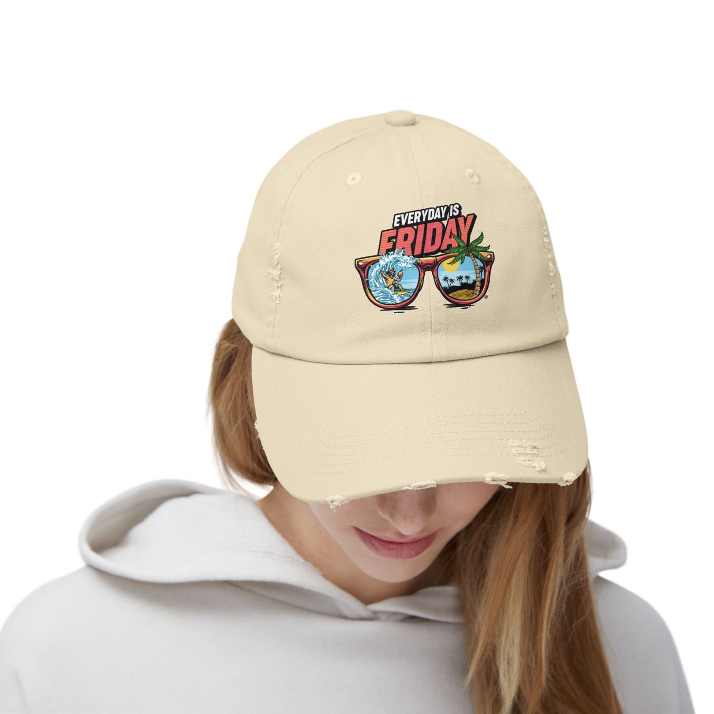 Everyday is Friday Cap, Summertime Beach Cap