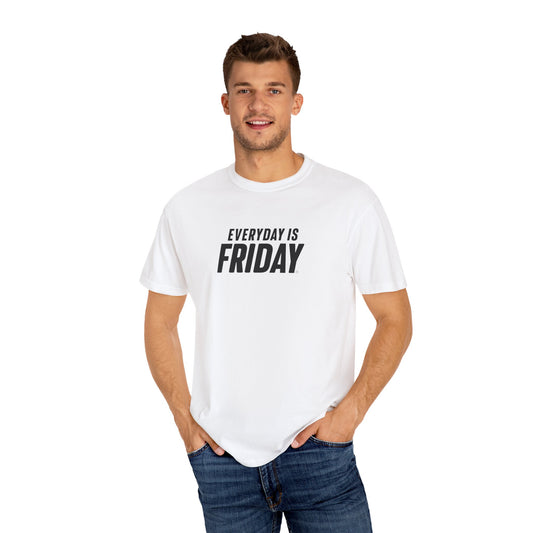 Everyday is Friday T-shirt, White, Blue, Gray T- shirts